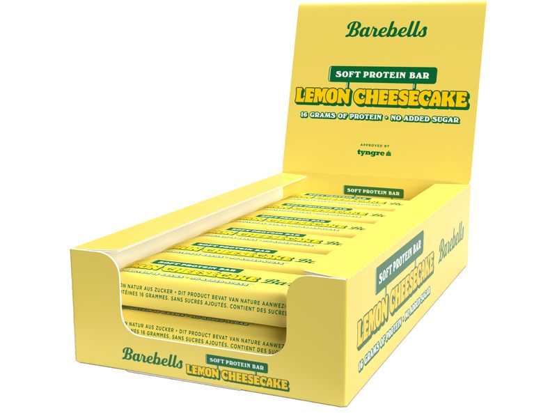 Barebells | Protein Bar Lemon Cheesecake | Box mit 12 Riegeln