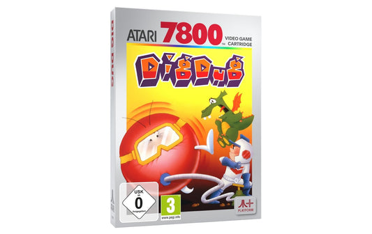 Atari Dig Dug Catridge