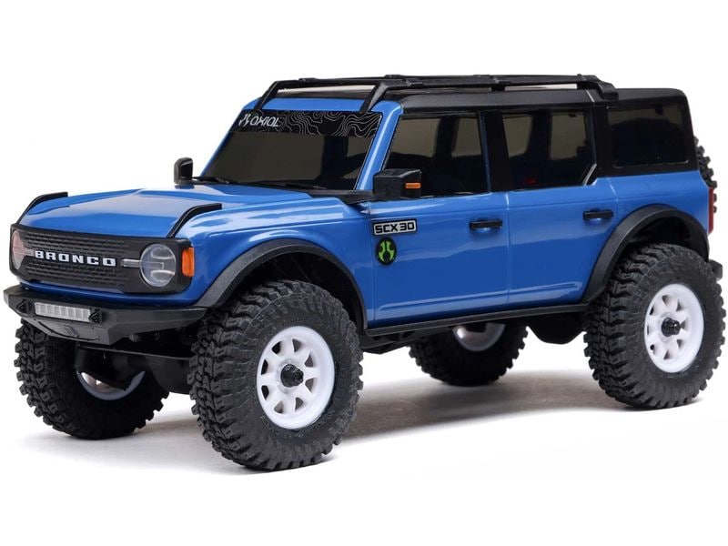 Axial | SCX30 Ford Bronco RTR Blau | Scale Rock Crawler,4WD, 1:30