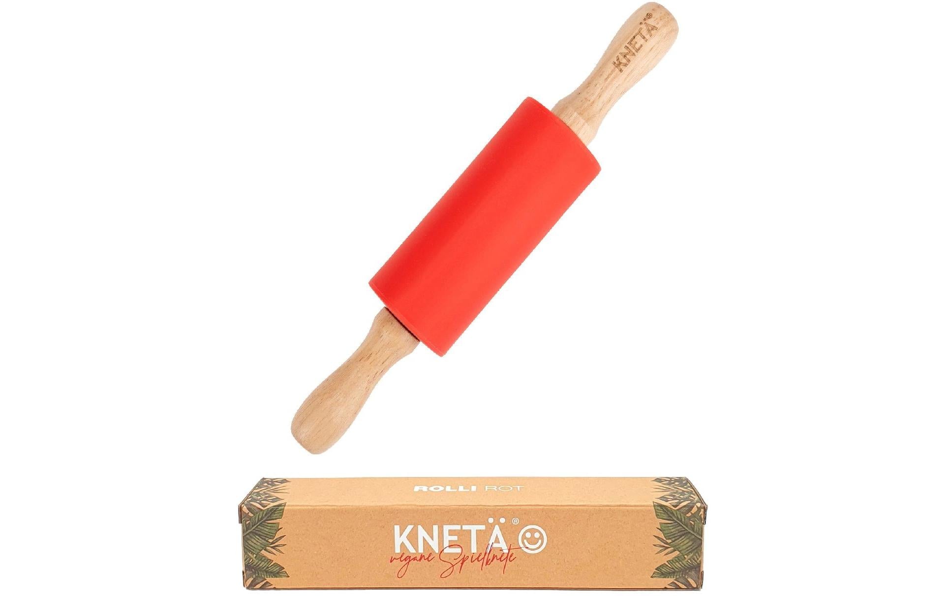 KNETÄ Silikonrolli rot
