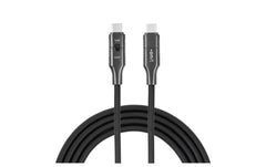 onit USB-SecurityKabel C-C schwarz 1.5m