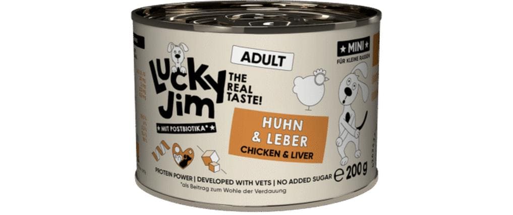 Lucky Jim Mini Adult Huhn & Leber 200g