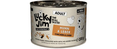 Lucky Jim Mini Adult Huhn & Leber 200g
