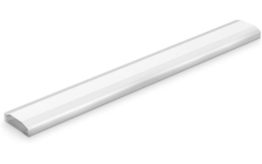 PureMounts | Kabelkanal Kunststoff 1x 40cm | 3M Klebeband als Zubehör, 0,50m, weiss