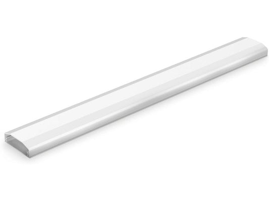 PureMounts | Kabelkanal Kunststoff 1x 40cm | 3M Klebeband als Zubehör, 0,50m, weiss
