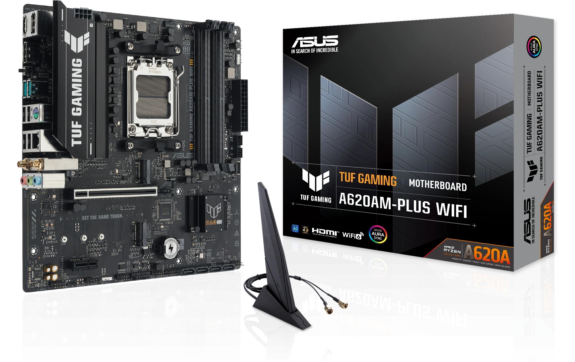 ASUS TUF GAMING A620AM-PLUS WIFI, mATX