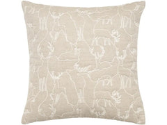 pad | Kissenhülle, Wild Deer | beige, 50 x 50 cm