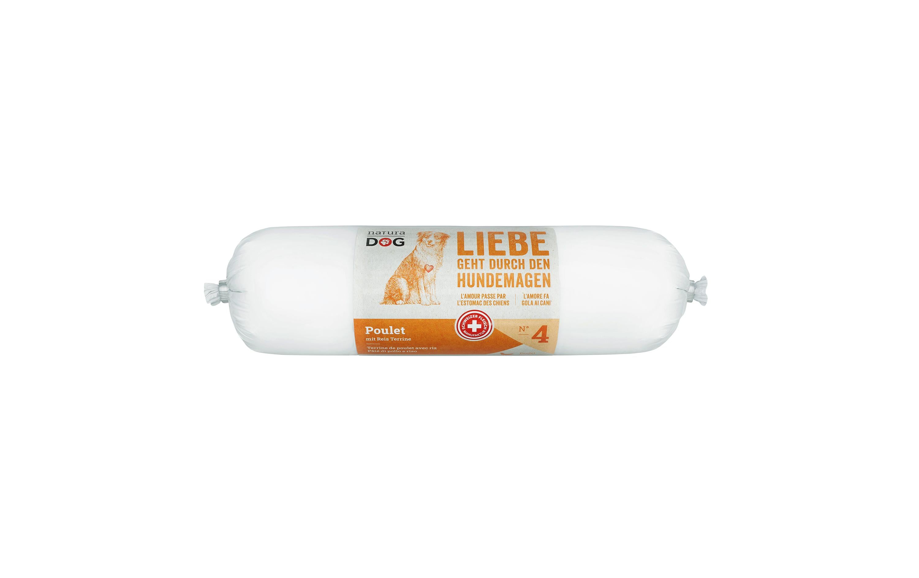 naturaDog, Nassfutter Poulet mit Reis Terri