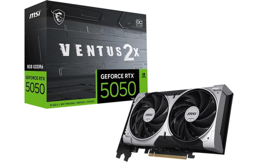 MSI RTX5050 VENTUS 2X OC 8GB GDDR6