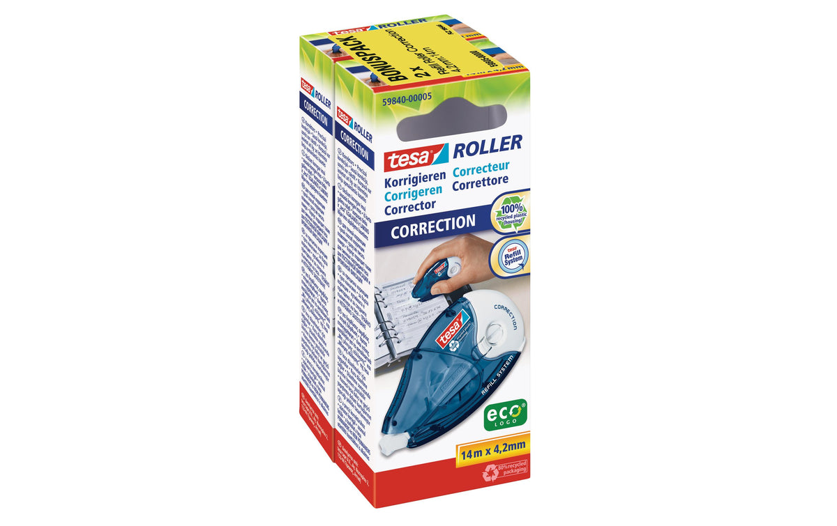 tesa Roller Korrigieren