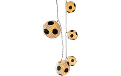Dameco | LED Lichterkette Fussball 1.8m | outdoor, 10 LED, Anschlusskl: 1.2m D:7.5cm