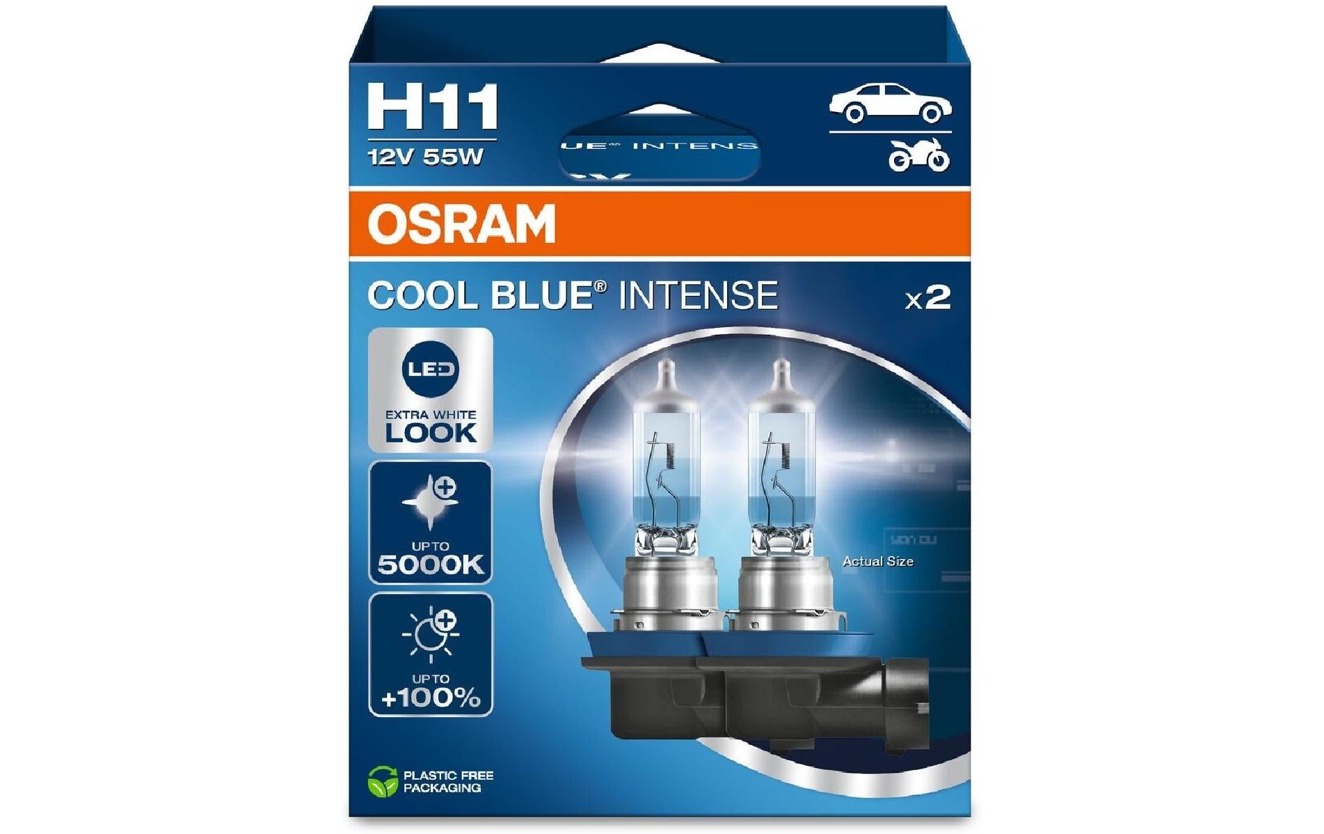 OSRAM Cool blue intense H11 Duobox
