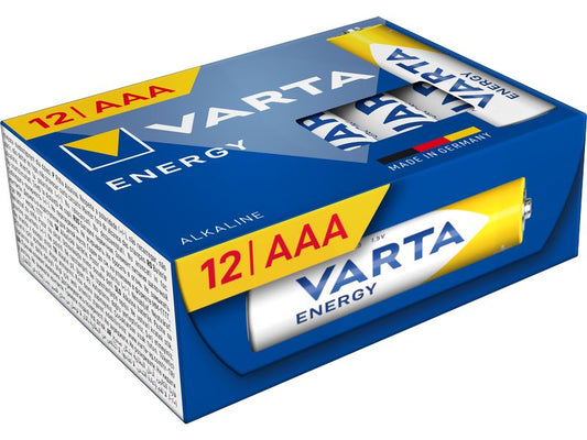 Varta | Energy AAA, 1.5V, 12Stk | 12 Stück, Cube Verpackung