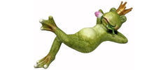 Dameco Dekofigur Froschkönig liegend