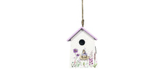 Dameco | Aufsteller Vogelhaus aus Holz | hängen oder stellen, 7x10x14 cm (TxBxH)