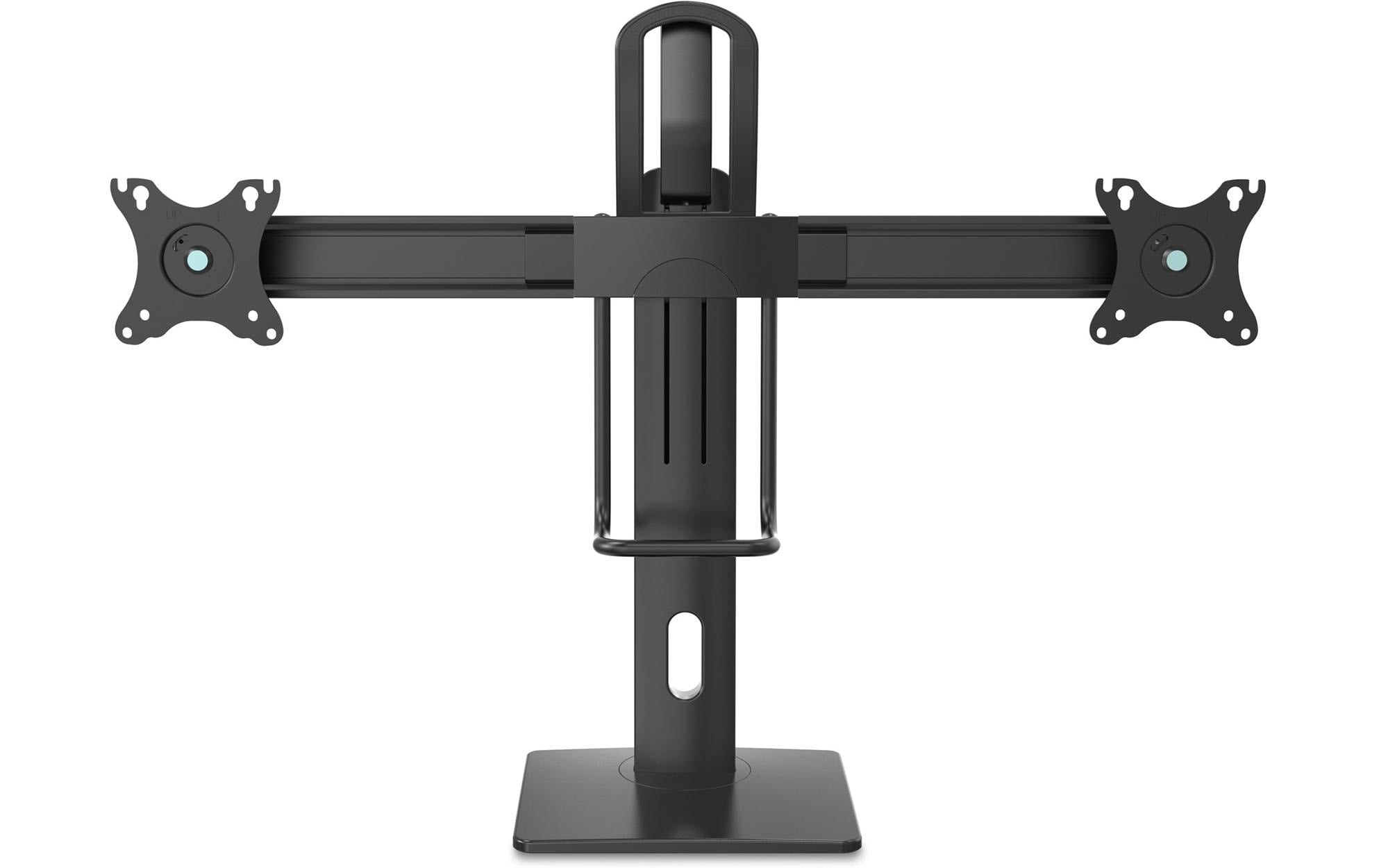 PureMounts Duale Monitor Halterung, schwarz