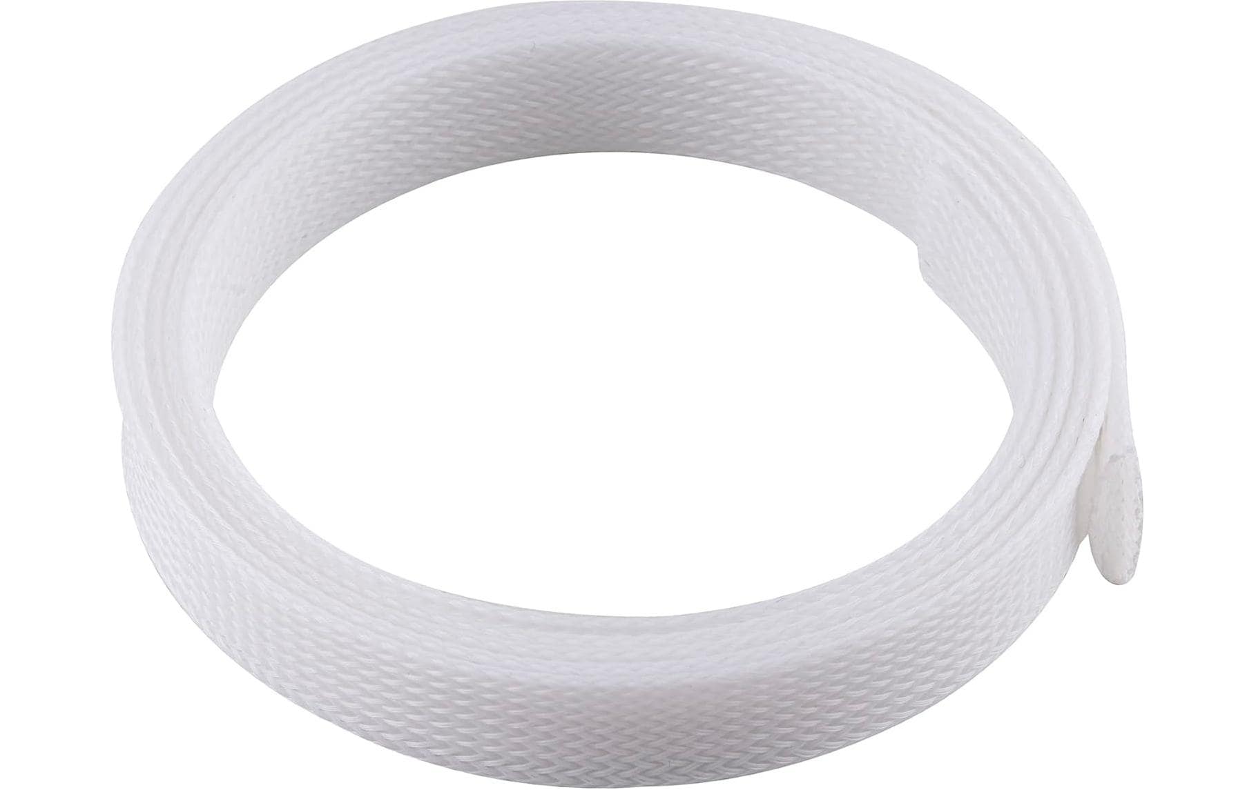 Kabelschlauch Polyester 1,80m Weiss