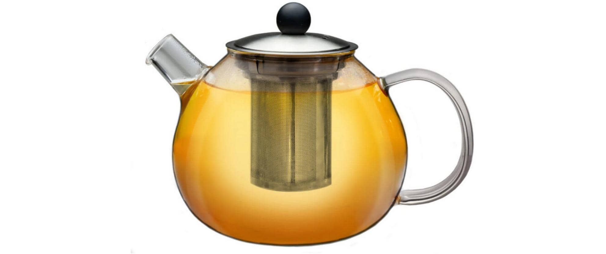 Creano Teekanne aus Glas 1.6