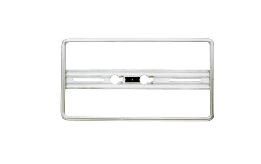 Nummernrahmen, silber, 30 × 16 cm