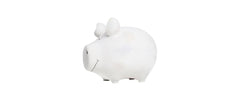 G. Wurm | Sparschwein weiss | 12.5x9x9cm