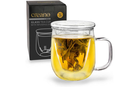 Creano Teeglas All in one bauchig