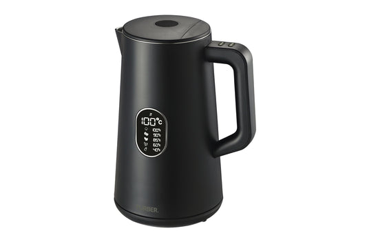 FURBER Wasserkocher Digital 1.5L Schwarz
