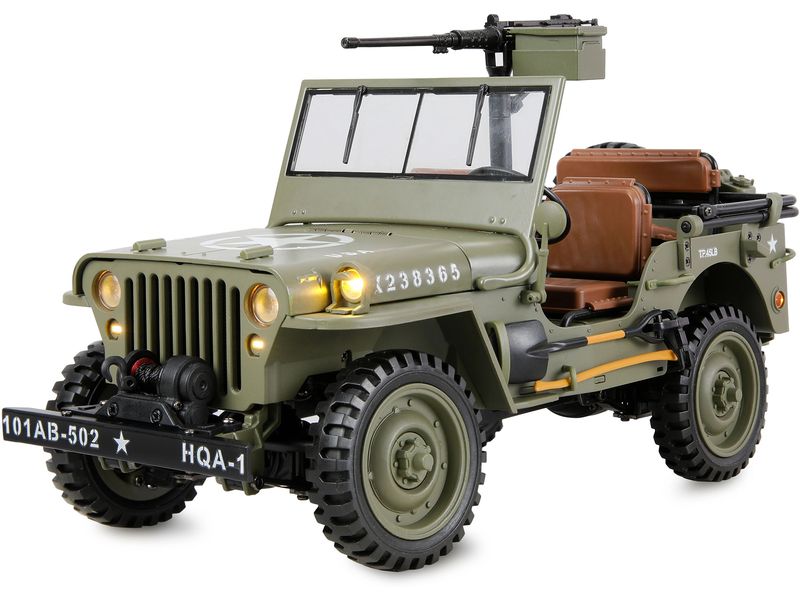 Amewi | Jeep Willys MB Scale Crawler | 1:14 Grün