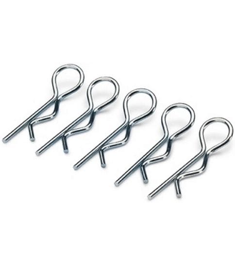 Absima | Karosseriesplinte gross/silber (10)