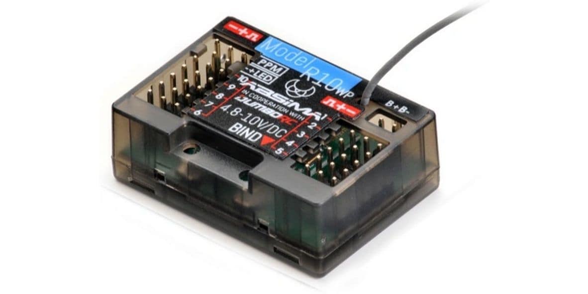 Absima | 10-Kanal Empfänger R10WP | 2.4GHz für CR10P