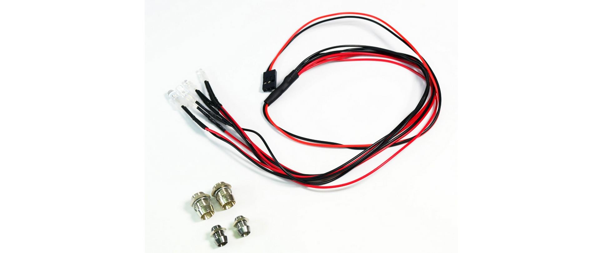 Absima 1:10 LED Set weiss/rot