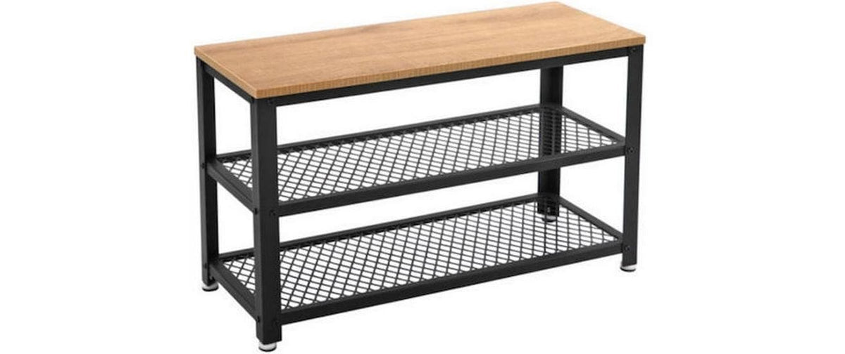Vasagle Schuhgestell aus Holz und Metall
