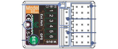 Absima 6-Kanal Empfänger R6GPS
