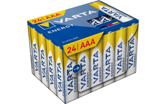 Varta | Energy AAA, 1.5V, 24Stk | 24 Stück, Cube Verpackung