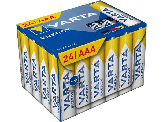 Varta | Energy AAA, 1.5V, 24Stk | 24 Stück, Cube Verpackung