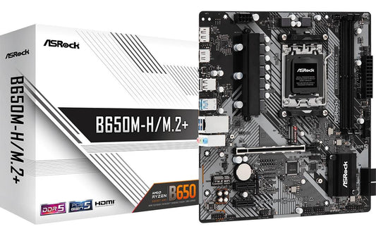 ASRock B650M-H/M.2+, µATX, AM5