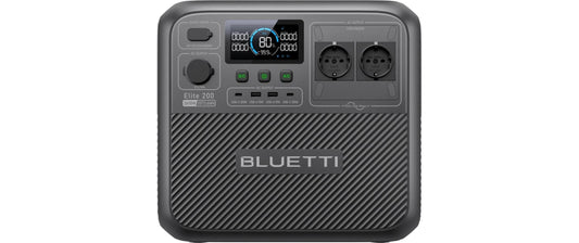 BLUETTI | Elite200V2 Power Station 2600W | 2073.6Wh / 24.2Kg - Tragbare Powerstation