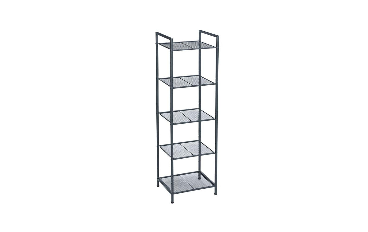 Songmics Regal aus Stahl, Schwarz