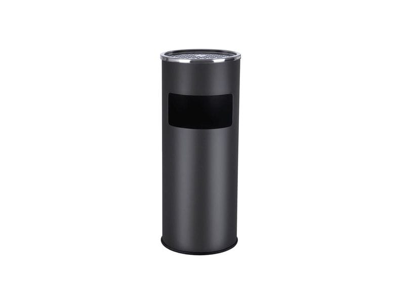 Songmics | Standascher aus Stahl, Schwarz | 25.2x47 cm (DxH)