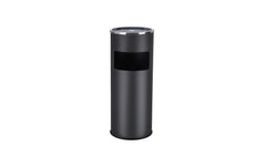 Songmics | Standascher aus Stahl, Schwarz | 25.2x47 cm (DxH)