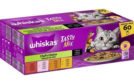 Whiskas Tasty Mix Chefs Choice 60x85g