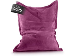 Lumaland | Sitzsack Indoor Cord 380l weinrot | weinrot