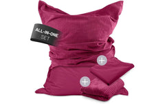Lumaland | Sitzsack 380l weinrot | weinrot