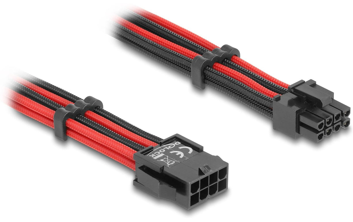 Delock Verlängerungskabel 80975, 8P-6+2P