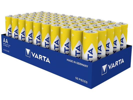 Varta | Energy AA, 1.5V, 50Stk | 50 Stück, Tray Verpackung