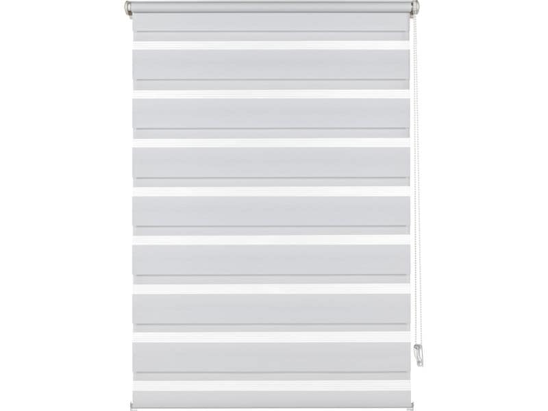 Gardinia | Duo Klemmrollo 60x150 weiss | 60 x 150