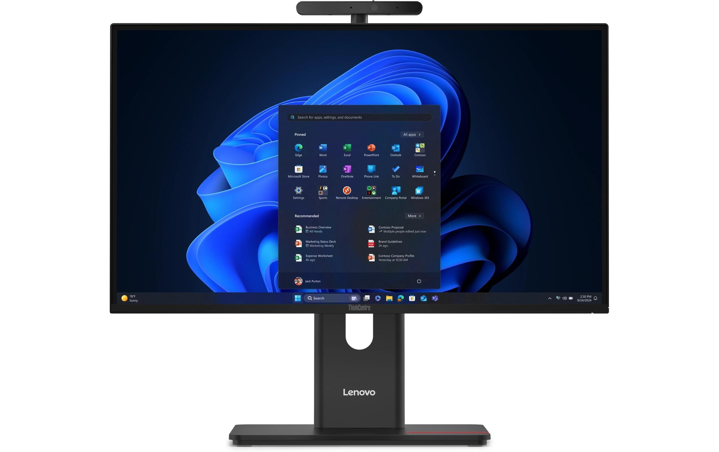 Lenovo TC M90a G6 AIO, Intel Ultra 5 235