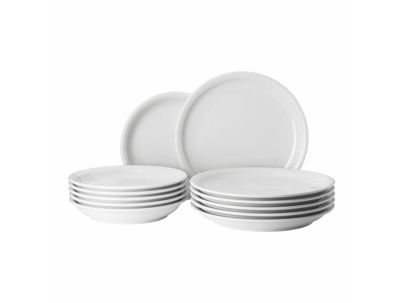 THOMAS | Geschirr Set Trend Weiss | 12-teilig