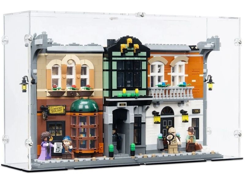 iDisplayit | 10351 Sherlock Holmes: Bücherstütze | mit schwarzem Boden