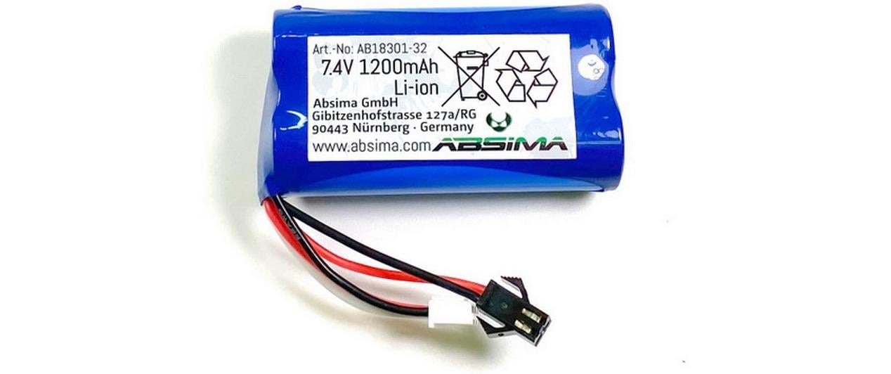 Absima Li-Ion Battery Pack (7.4 1200mAh)