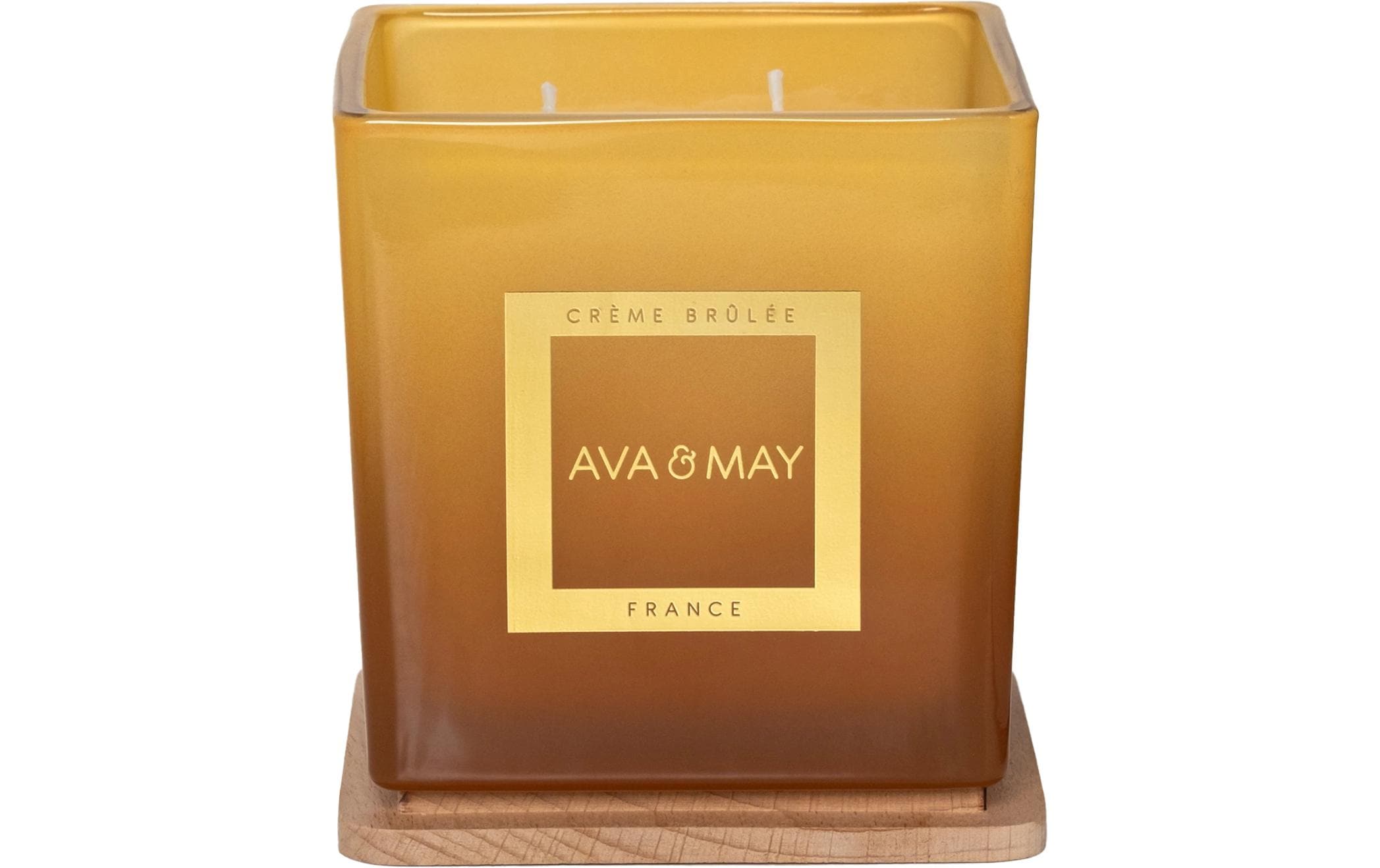 AVA & MAY Duftkerze Crème Brulée, 450g